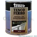 Tenco Ferro roestwerende ijzerverf metaallak dekkend 406 bruin 0,75 L blik 11214665
