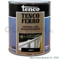 Tenco Ferro roestwerende ijzerverf metaallak dekkend 407 zwart 0,75 L blik 11214765