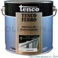 Tenco Ferro roestwerende ijzerverf metaallak dekkend 409 aluminium 2,5 L blik 11214968