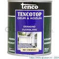 TencoTop Deur en Kozijn houtbeschermingsbeits dekkend zijdeglans cremewit 0,75 L 11031102