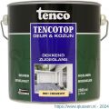 TencoTop Deur en Kozijn houtbeschermingsbeits dekkend zijdeglans cremewit 2,5 L blik 11031104