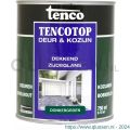 TencoTop Deur en Kozijn houtbeschermingsbeits dekkend zijdeglans donkergroen 0,75 L blik 11035102