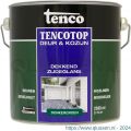 TencoTop Deur en Kozijn houtbeschermingsbeits dekkend zijdeglans donkergroen 2,5 L blik 11035104