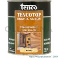 TencoTop Deur en Kozijn houtbeschermingsbeits transparant halfglans blank 0,75 L blik 11052102