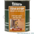 TencoTop Deur en Kozijn houtbeschermingsbeits transparant halfglans iroko teak 0,75 L blik 11052202