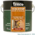TencoTop Deur en Kozijn houtbeschermingsbeits transparant halfglans iroko teak 2,5 L blik 11052204