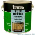 Tenco Tuindecor tuinbeits transparant donkerbruin 2,5 L blik 11072504