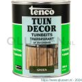 Tenco Tuindecor tuinbeits transparant groen 1 L blik 11073002
