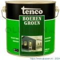 Tenco Boerengroen beits dekkend groen 2,5 L blik 11080104