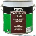 Tenco Stockholmer teer bitumen coating bruin 2 L blik 12060004