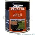 Tenco Paratol ijzer- en betonlak teervrij zwart 1 L blik 13080602