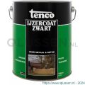 Tenco IJzercoat ijzercoating teervrij zwart 5 L blik 13081906