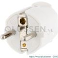 Q-Link stekker PVC met randaarde 10/16 A wit 00.110.11