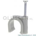 Q-Link kabelclip rond 12 mm grijsset 70 stuks 00.530.46