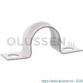 Q-Link zadel metaal voor installatiebuis zonder schroeven 16 mm wit set 500 stuks 00.530.51