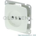 Q-Link contactdoos 1-voudig met kind-aanraakbeveiliging polarwit 01.064.25