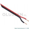 Q-Link luidsprekersnoer 2x0,75 mm2 100 m rood-zwart 01.265.26