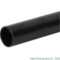Pipelife installatiebuis diameter 5/8 verhoogd slagvast low frictIon 4 m PVC zwart 01.474.63