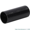Pipelife sok diameter 3/4 PVC zwart set 3 stuks 01.474.83