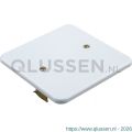Q-Link blindplaat universeel 82x82 mm polarwit 01.477.10