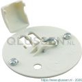 Q-Link centraaldoosdeksel rond crème 01.477.34