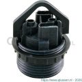 Q-Link schroefrandfitting E27 met ring maximaal 60 W zwart 01.580.85