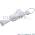 Q-Link trekkoord met reflecterende knop 145 cm wit 01.895.20
