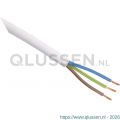 Q-Link huishoudkabel VMVL 3x1.5 mm2 20 m wit 03.030.90