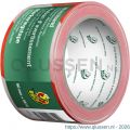 Duck markeringstape 60 mm x 66 m rood-wit 20.501.93