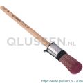 Copenhagen Pro Flex patentpuntkwast 5* maat 14 synthetisch haar FSC houten steel 23.100.14