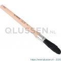 Copenhagen Pro universeel patentkwast 3* maat 4 zwart Chinees varkenshaar FSC houten steel 23.104.04
