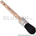 Copenhagen Pro universeel patentkwast 3* maat 14 zwart Chinees varkenshaar FSC houten steel 23.104.14
