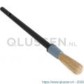 Copenhagen Pro wegwerp patentkwast maat 8 wit Chinees varkenshaar kunststof steel 23.107.08