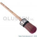 Copenhagen Pro Flex ovale kwast 5* maat 40 synthetisch haar FSC houten steel 23.120.40