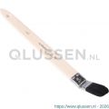 Copenhagen Pro universeel gebogen Lyonpenseel 3* maat 22 zwart Chinees varkenshaar FSC houten steel 23.126.22