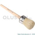 Copenhagen Pro teerkop ronde kwast maat 50 wit Chinees varkenshaar FSC gelakte houten steel 23.129.50
