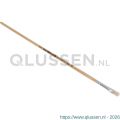 Copenhagen Pro platte Lyonpenseel maat 04 wit Chinees varkenshaar FSC gelakte houten steel 23.140.04