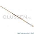 Copenhagen Pro platte Lyonpenseel maat 06 wit Chinees varkenshaar FSC gelakte houten steel 23.140.06
