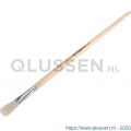 Copenhagen Pro platte Lyonpenseel maat 14 wit Chinees varkenshaar FSC gelakte houten steel 23.140.14