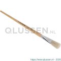 Copenhagen Pro platte Lyonpenseel maat 18 wit Chinees varkenshaar FSC gelakte houten steel 23.140.18