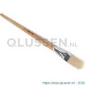 Copenhagen Pro platte Lyonpenseel maat 24 wit Chinees varkenshaar FSC gelakte houten steel 23.140.24