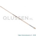Copenhagen Pro platte Lyonpenseel maat 04 wit Chinees varkenshaar FSC ongelakte houten steel 23.141.04