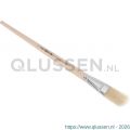 Copenhagen Pro platte Lyonpenseel maat 20 wit Chinees varkenshaar FSC ongelakte houten steel 23.141.20