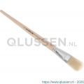 Copenhagen Pro platte Lyonpenseel maat 22 wit Chinees varkenshaar FSC ongelakte houten steel 23.141.22