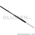 Copenhagen Pro universeel penseel maat 04 wit Chinees varkenshaar FSC zwart gelakte houten steel 23.144.04