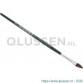 Copenhagen Pro autolakpenseel maat 1 Pony haar FSC groen gelakte houten steel 23.149.00