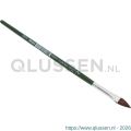 Copenhagen Pro autolakpenseel maat 2 Pony haar FSC groen gelakte houten steel 23.149.01