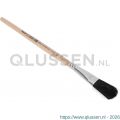 Copenhagen Pro rijwielpenseel maat 12 zwart Chinees varkenshaar FSC ongelakte houten steel 23.149.30