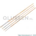 Copenhagen Pro ronde Lyonpenselen set maat 2-4-6-10 wit Chinees varkenshaar FSC gelakte houten steel 4 delig 23.149.50