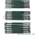 Copenhagen Pro autolakpenselen set maat 1-2-3 Pony haar FSC groen gelakte houten steel 36 delig 23.149.61